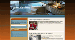 Desktop Screenshot of akcesoria-lazienkowe.info